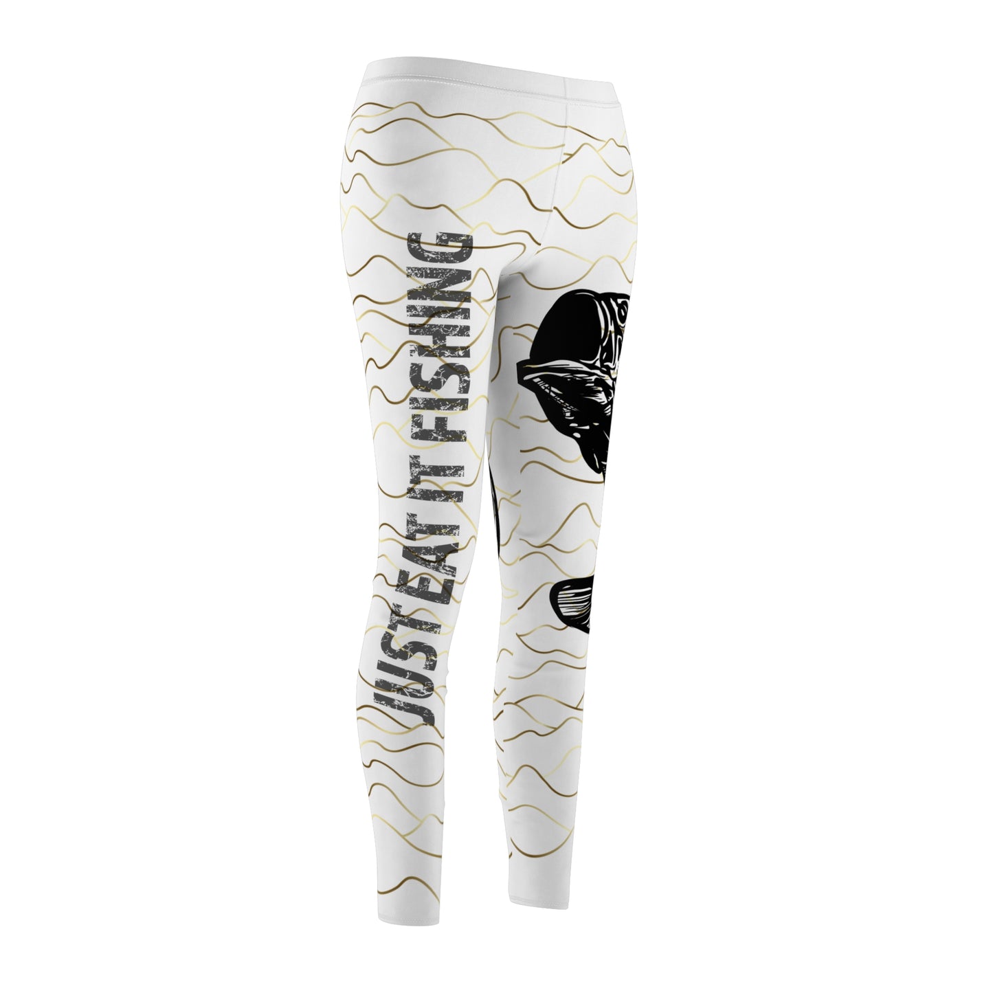 JEI Gold Water Bass Fishing Leggings