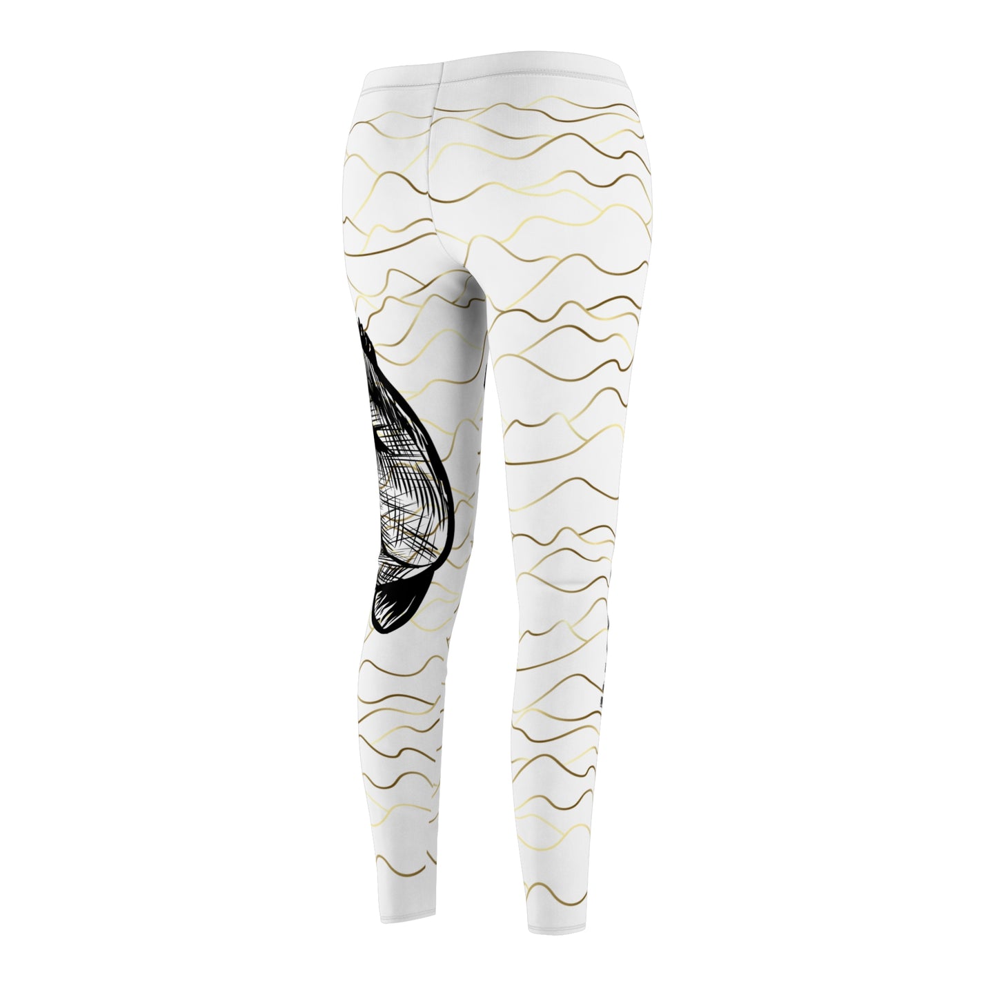 JEI Gold Water Bass Fishing Leggings