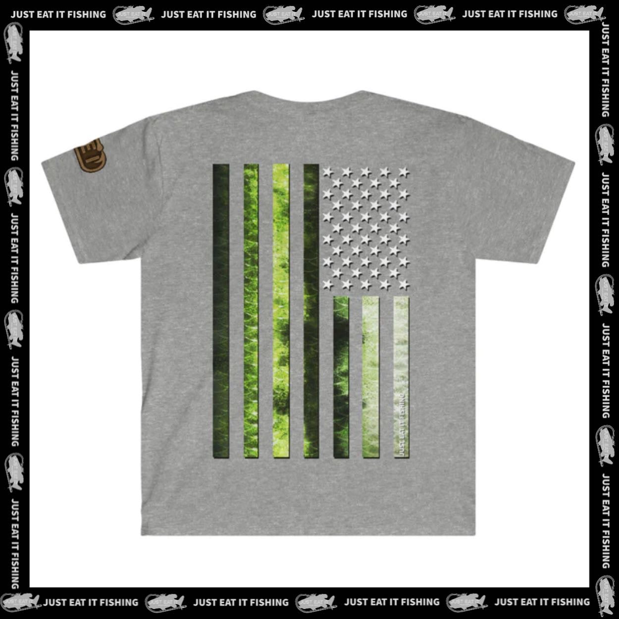 Bass Fish Scale Flag