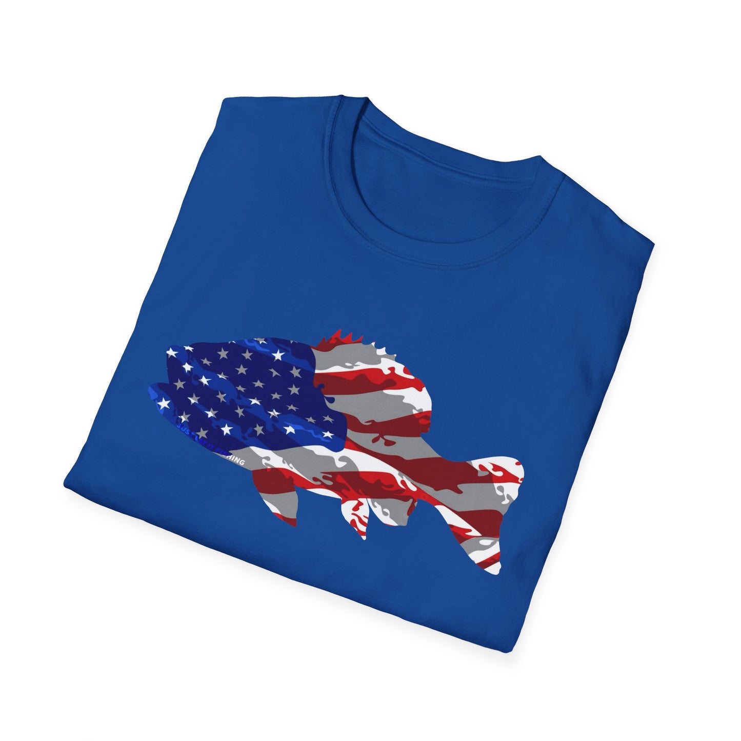 Unisex American Camo Bass Tee