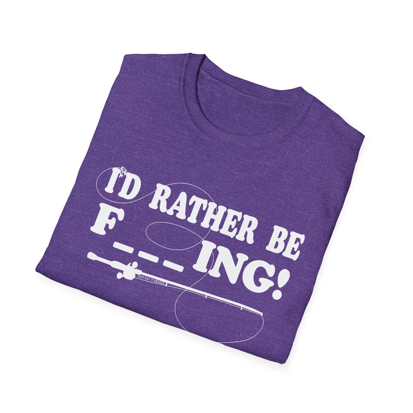 Unisex Rather Be Fishing Tee