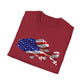 Unisex American Camo Bass Tee