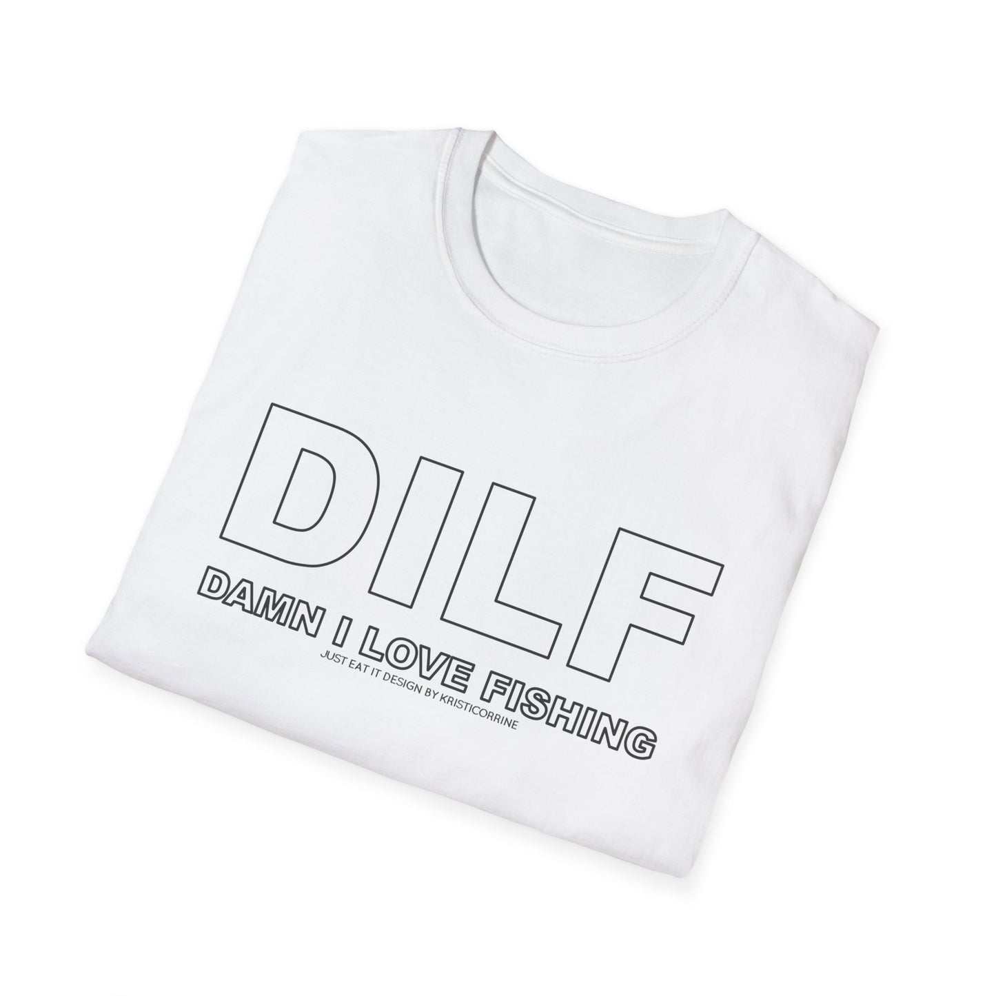 DILF Damn I Love Fishing Tee