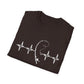 Unisex Fishing Rod Heartbeat Tee