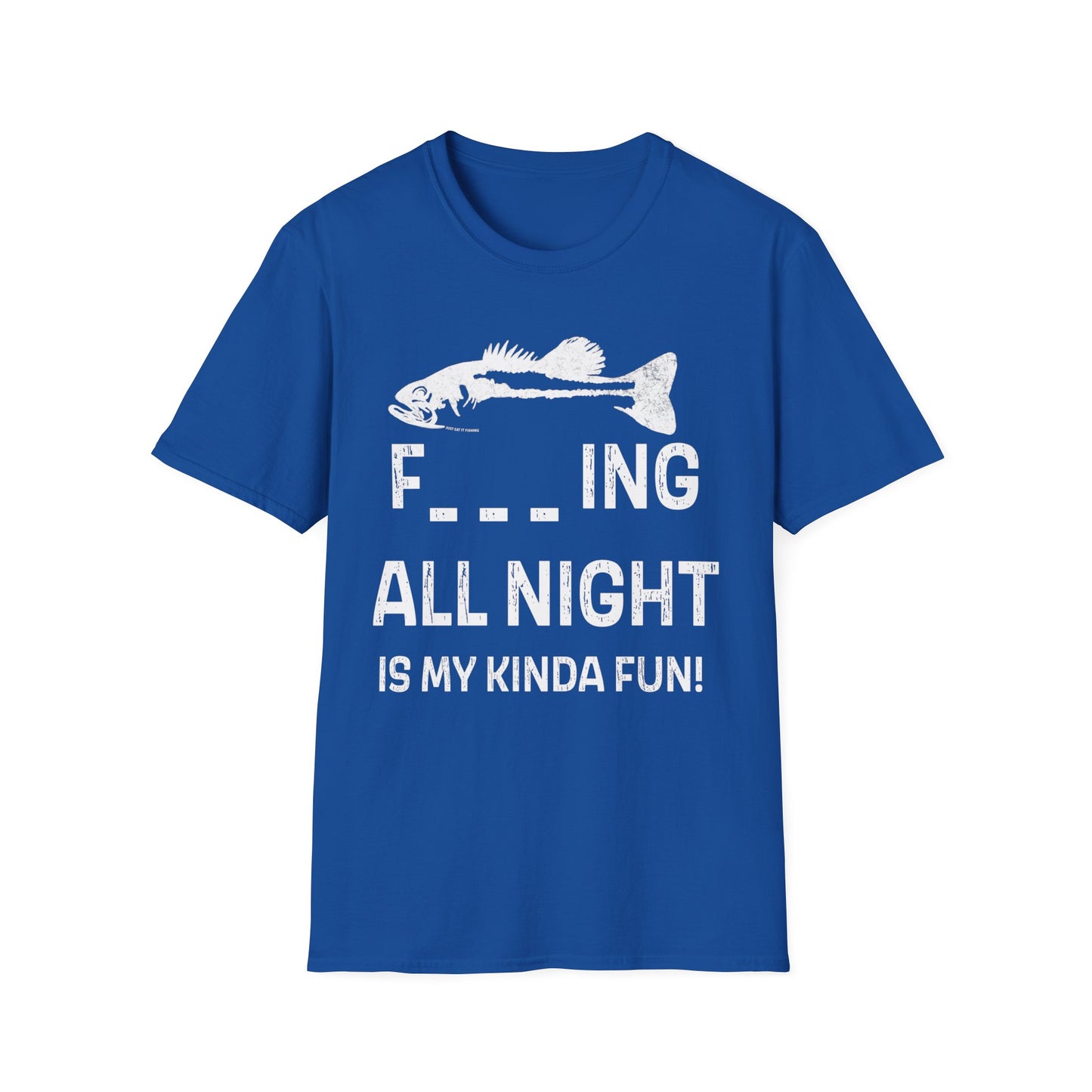 Unisex Fishing All Night Tee