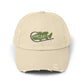 Unisex Distressed Fishing Cap - Just Eat It Design