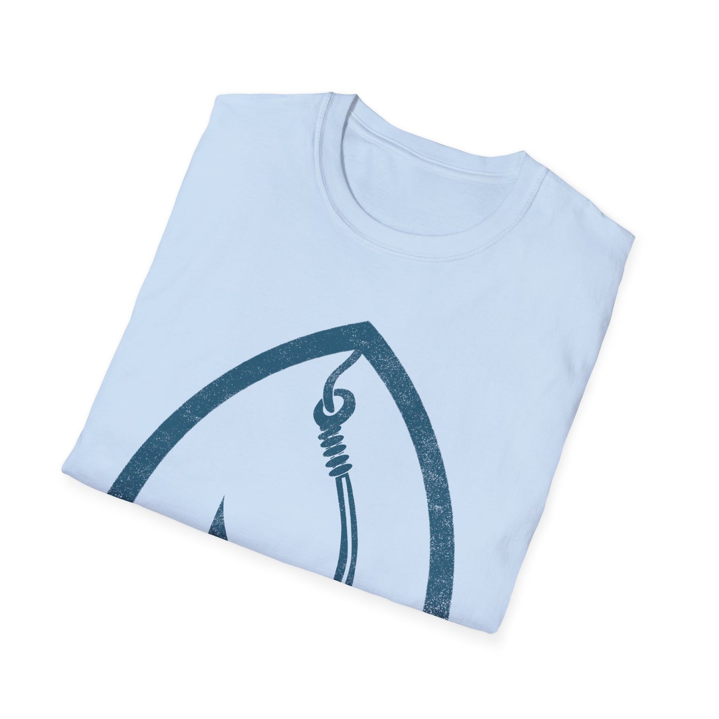 Unisex Blue Hook Tee