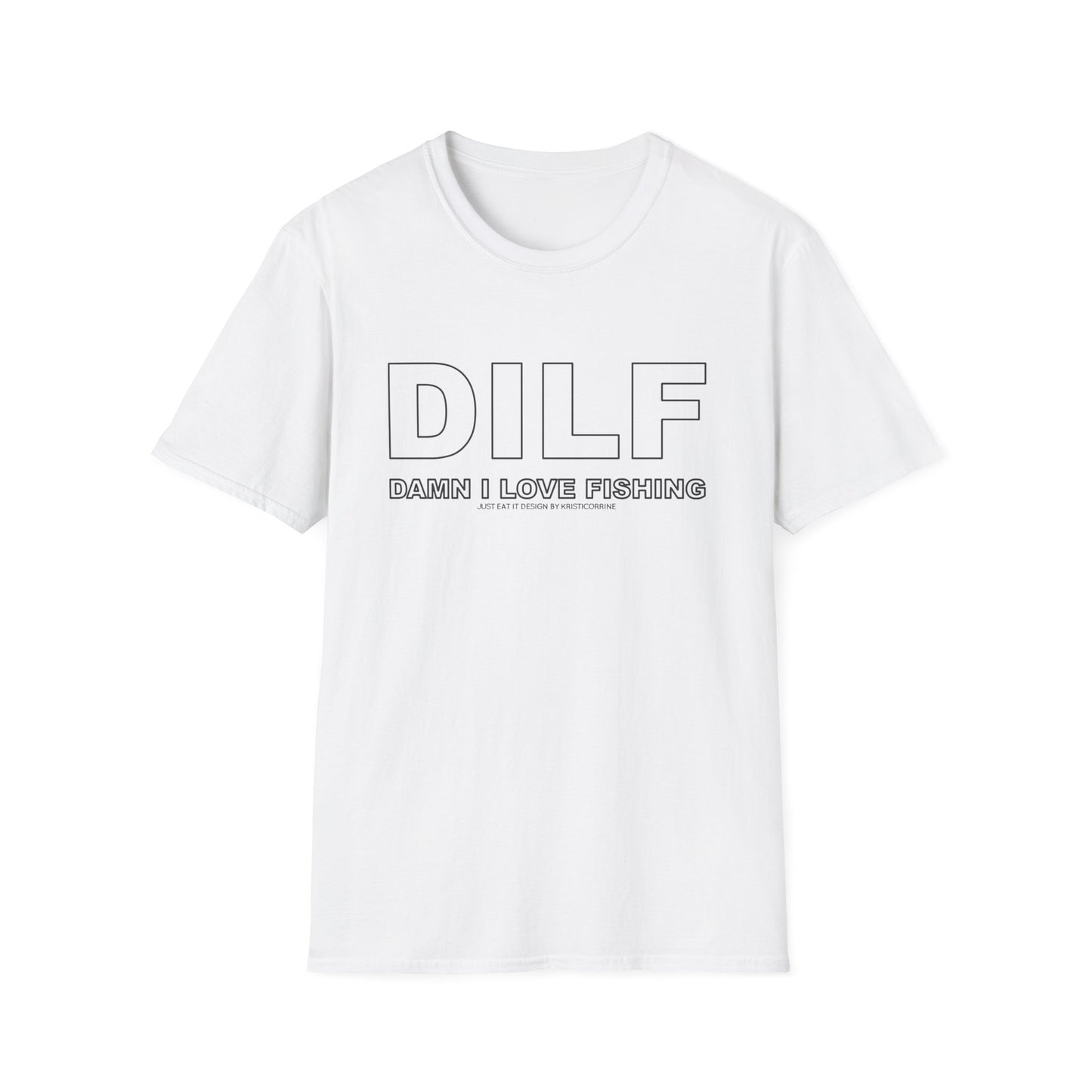 DILF Damn I Love Fishing Tee