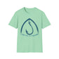 Unisex Blue Hook Tee