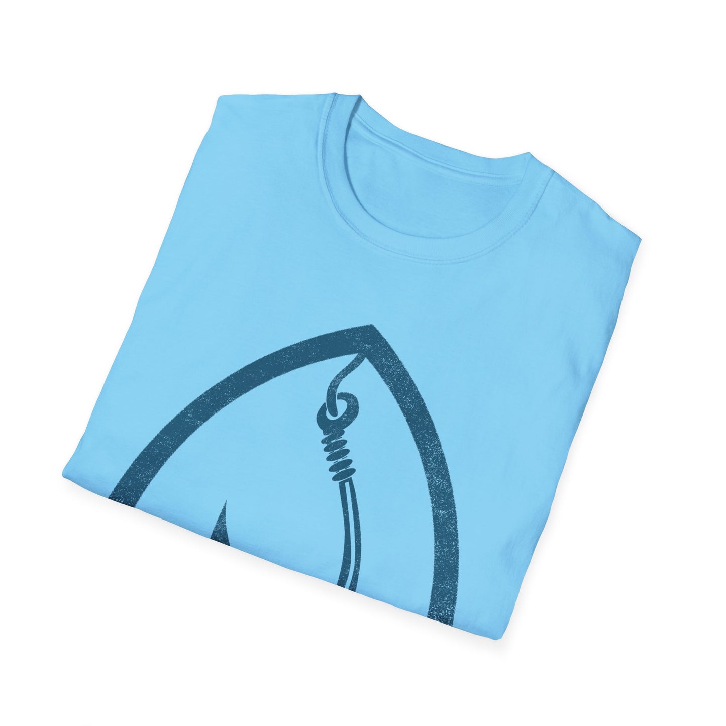 Unisex Blue Hook Tee