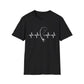 Unisex Fishing Rod Heartbeat Tee