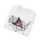 Unisex USA Fish Tail Tee