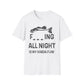 Unisex Fishing All Night Tee