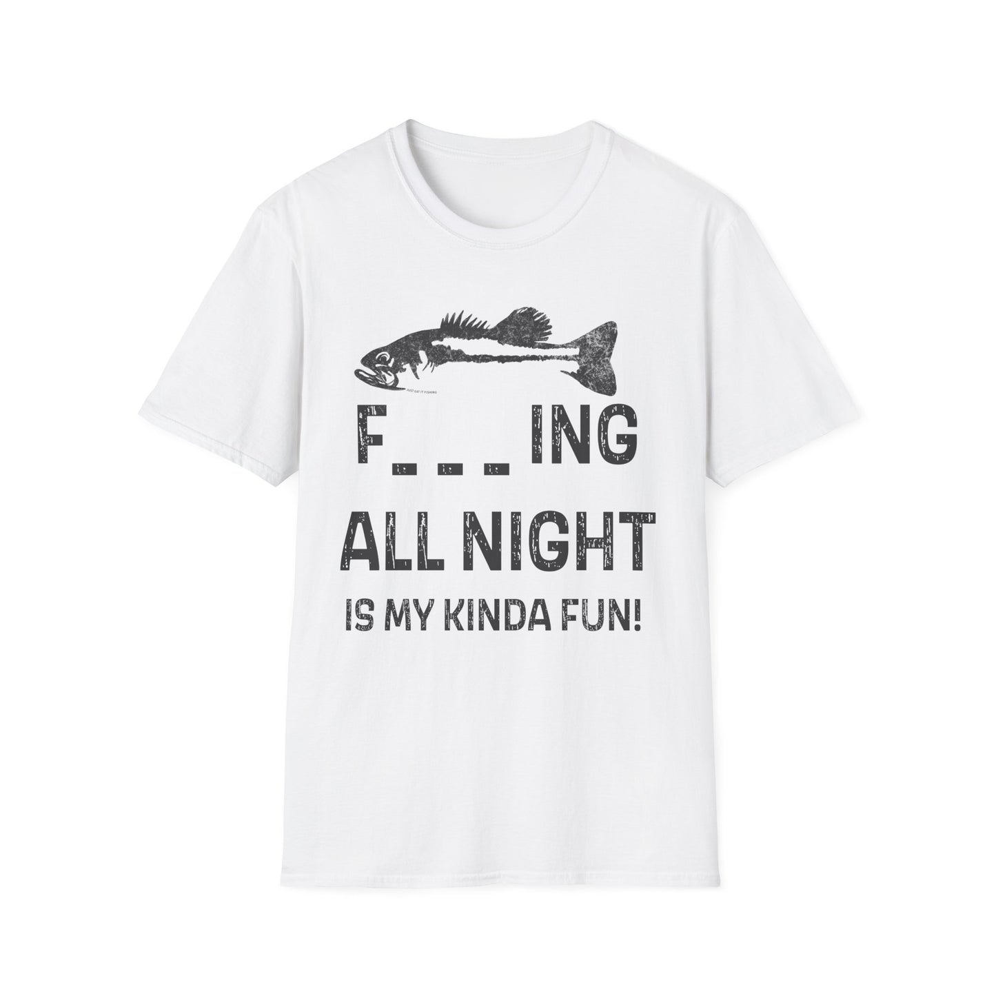 Unisex Fishing All Night Tee