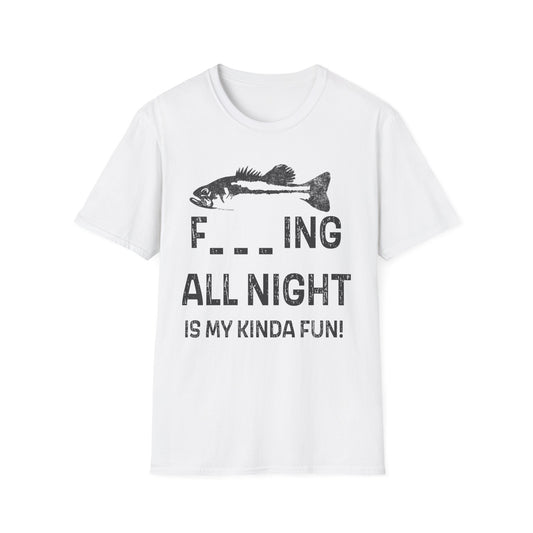 Unisex Fishing All Night Tee