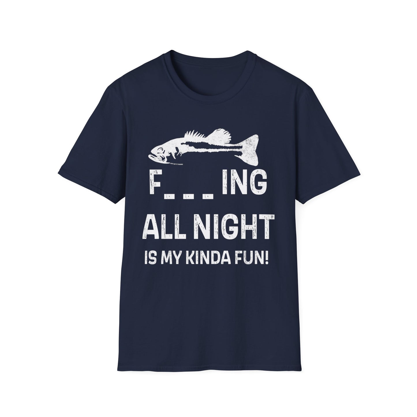 Unisex Fishing All Night Tee