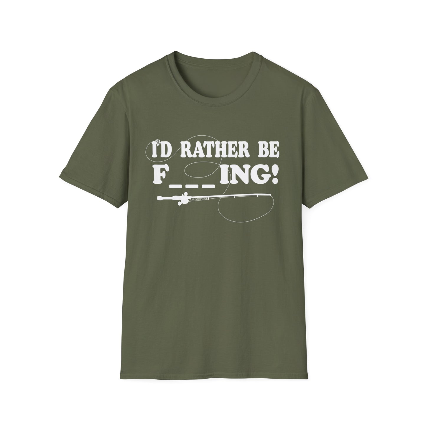 Unisex Rather Be Fishing Tee
