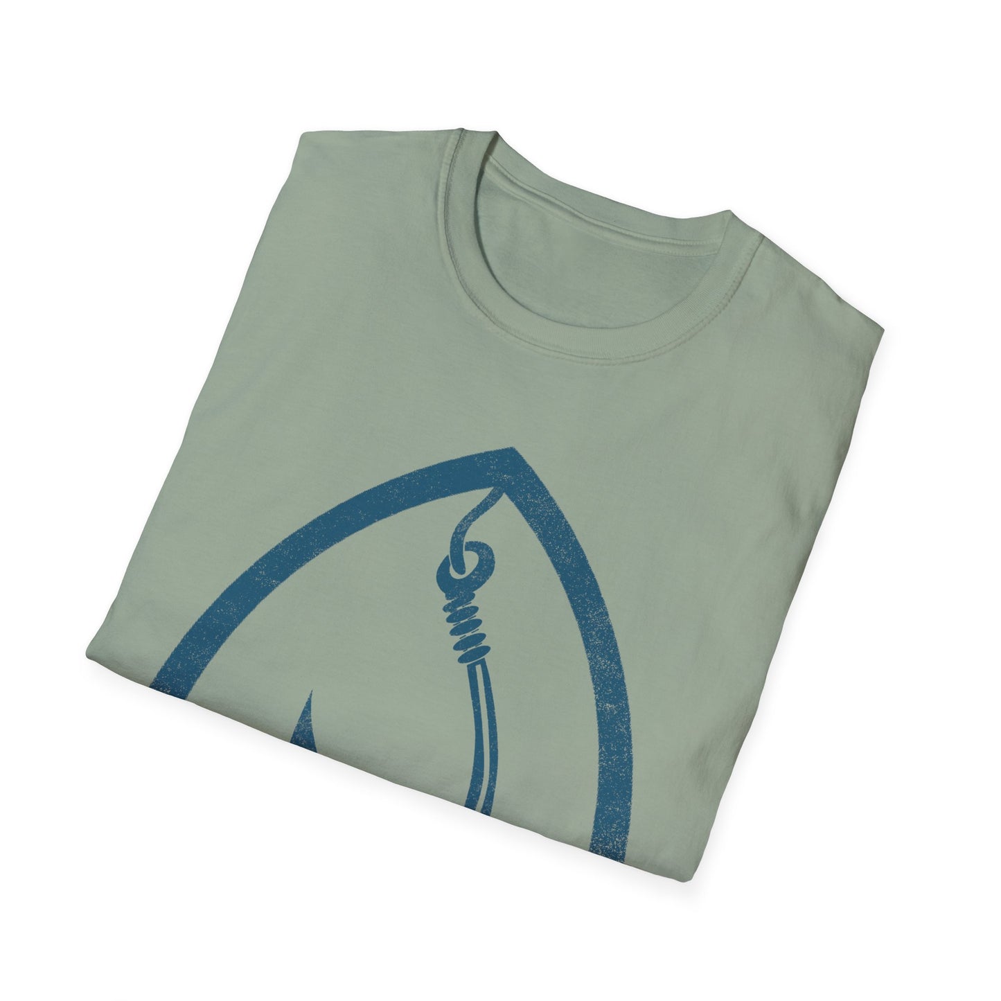 Unisex Blue Hook Tee