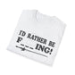 Unisex Rather Be Fishing Tee