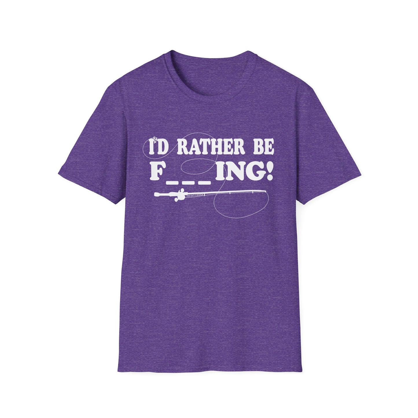 Unisex Rather Be Fishing Tee