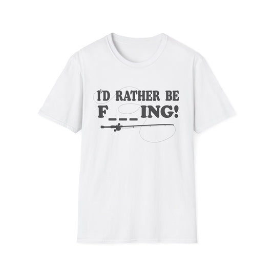 Unisex Rather Be Fishing Tee
