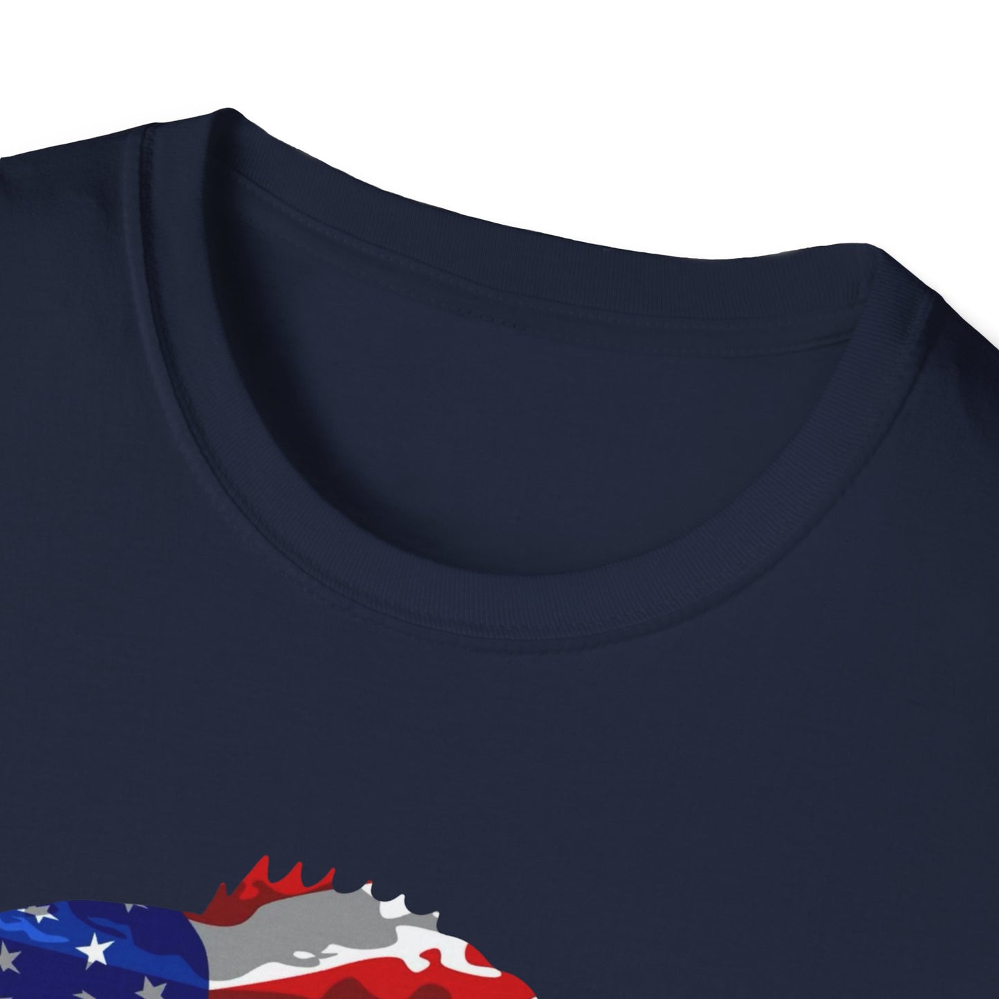 Unisex American Camo Bass Tee