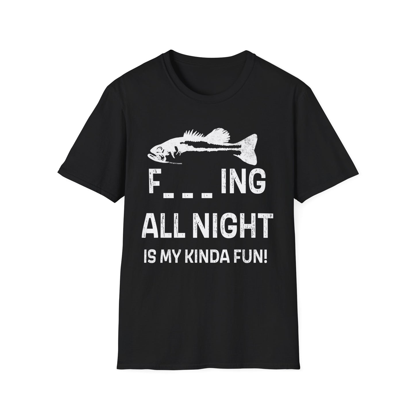 Unisex Fishing All Night Tee