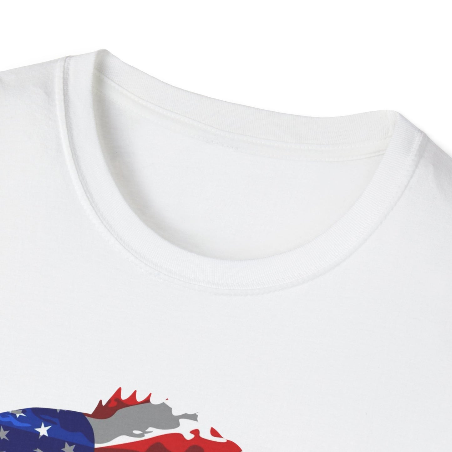 Unisex American Camo Bass Tee