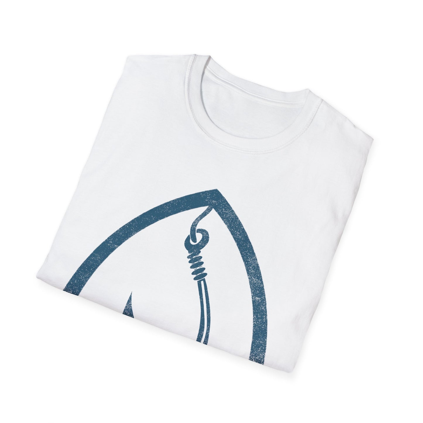 Unisex Blue Hook Tee
