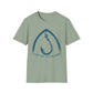 Unisex Blue Hook Tee