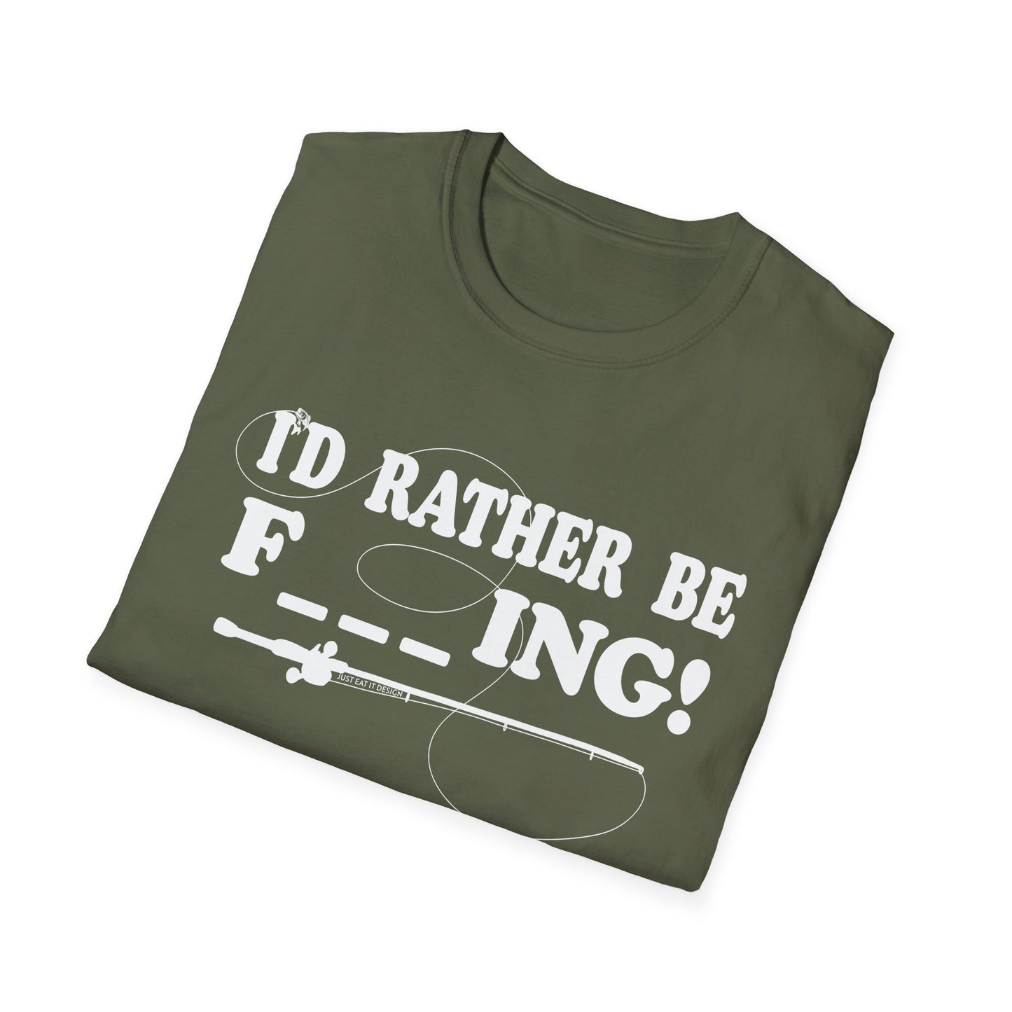 Unisex Rather Be Fishing Tee