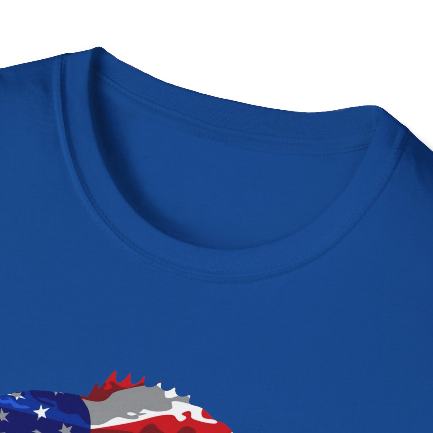 Unisex American Camo Bass Tee