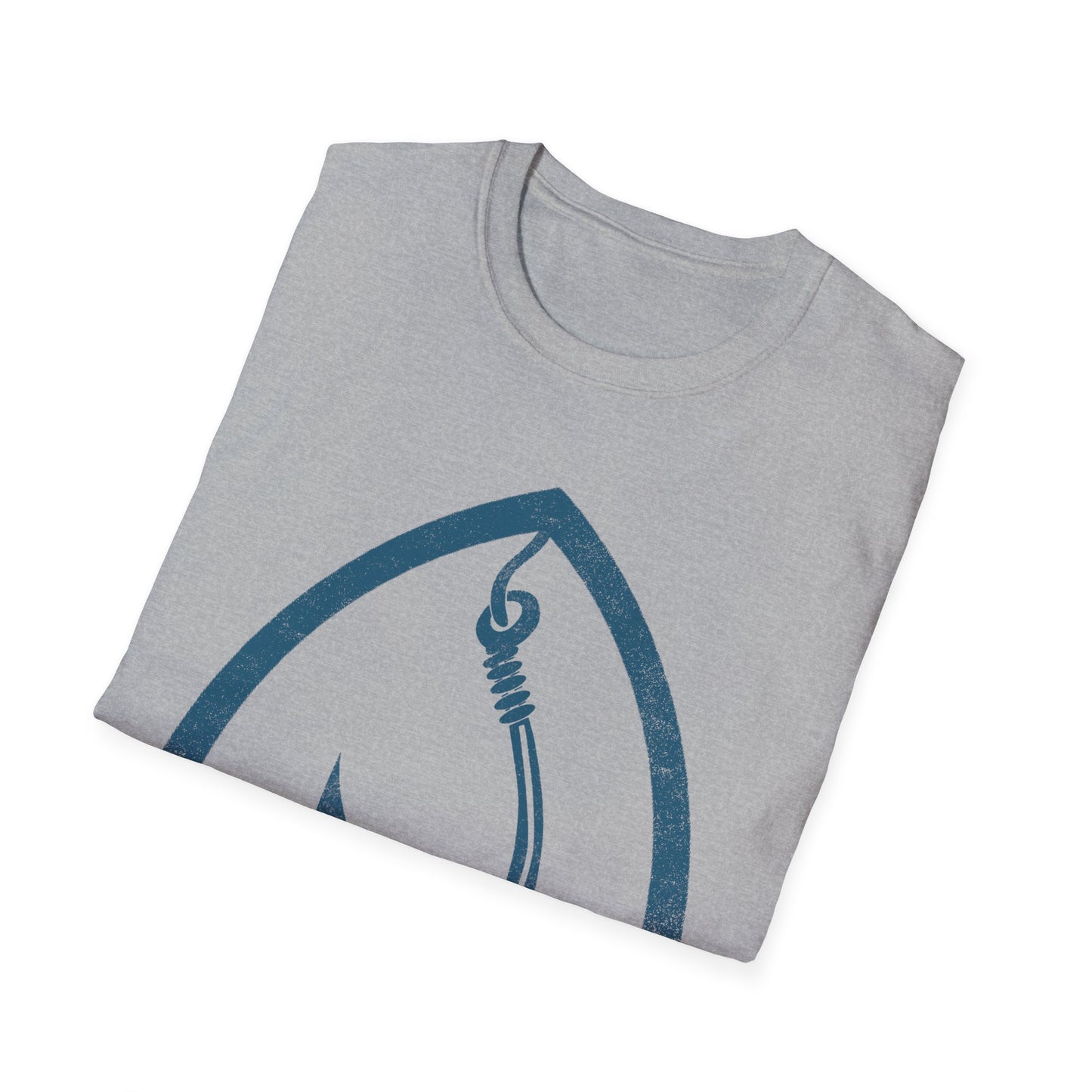 Unisex Blue Hook Tee