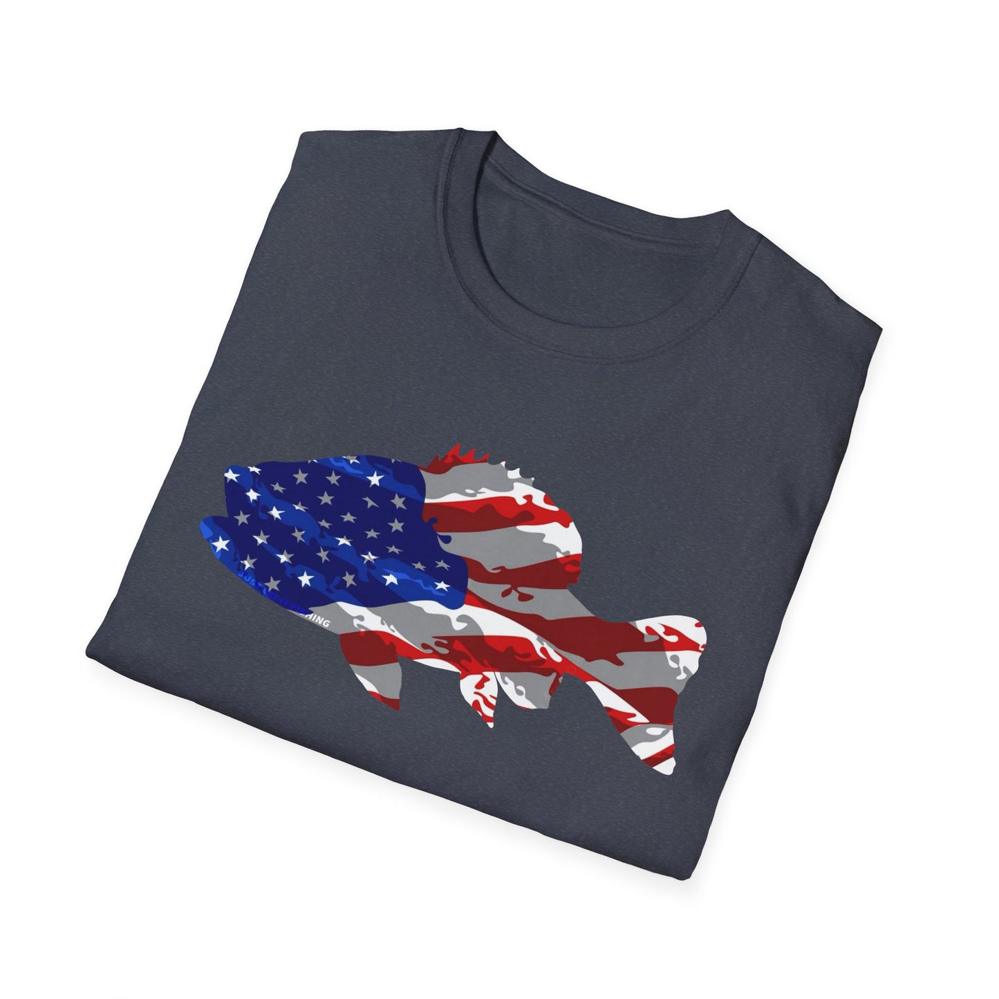 Unisex American Camo Bass Tee