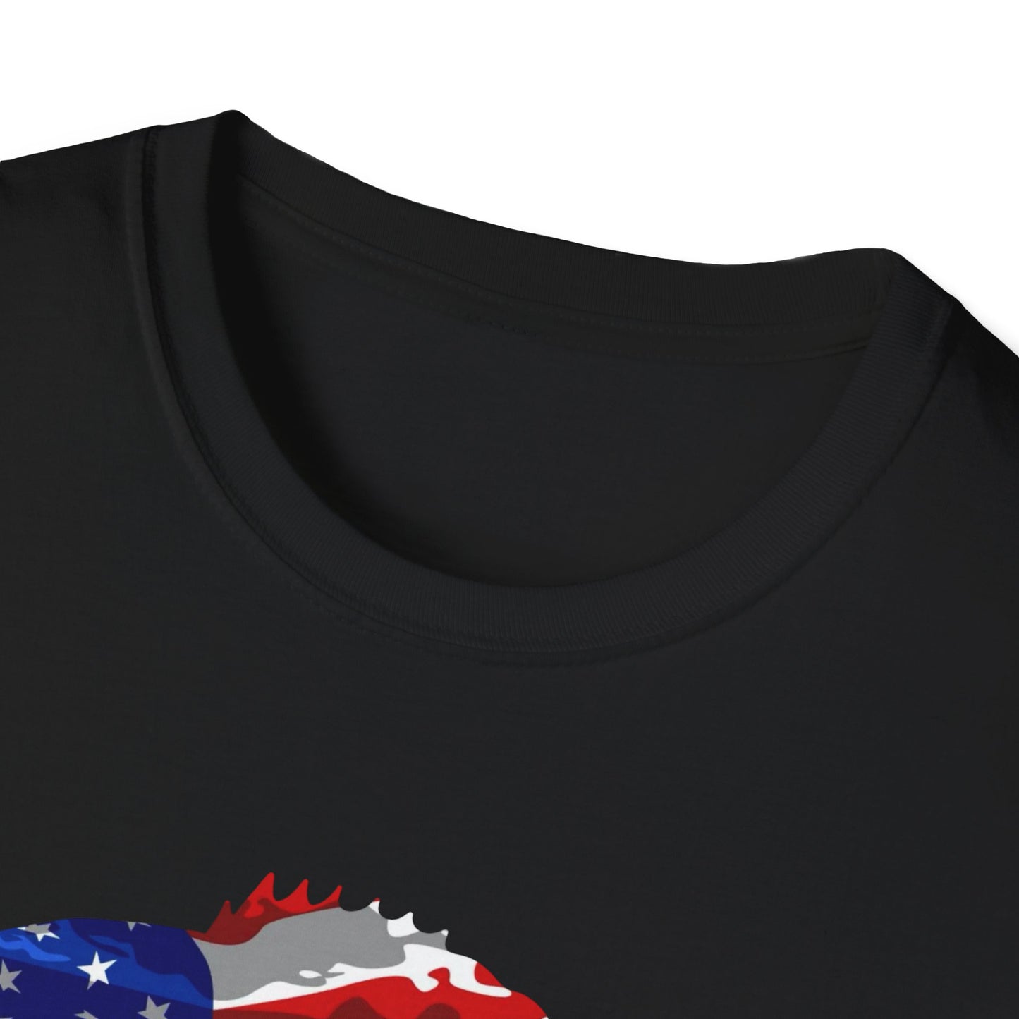 Unisex American Camo Bass Tee