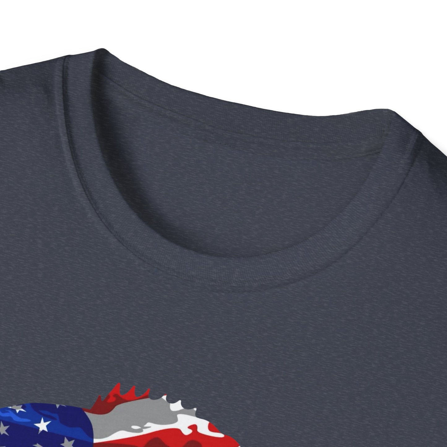 Unisex American Camo Bass Tee