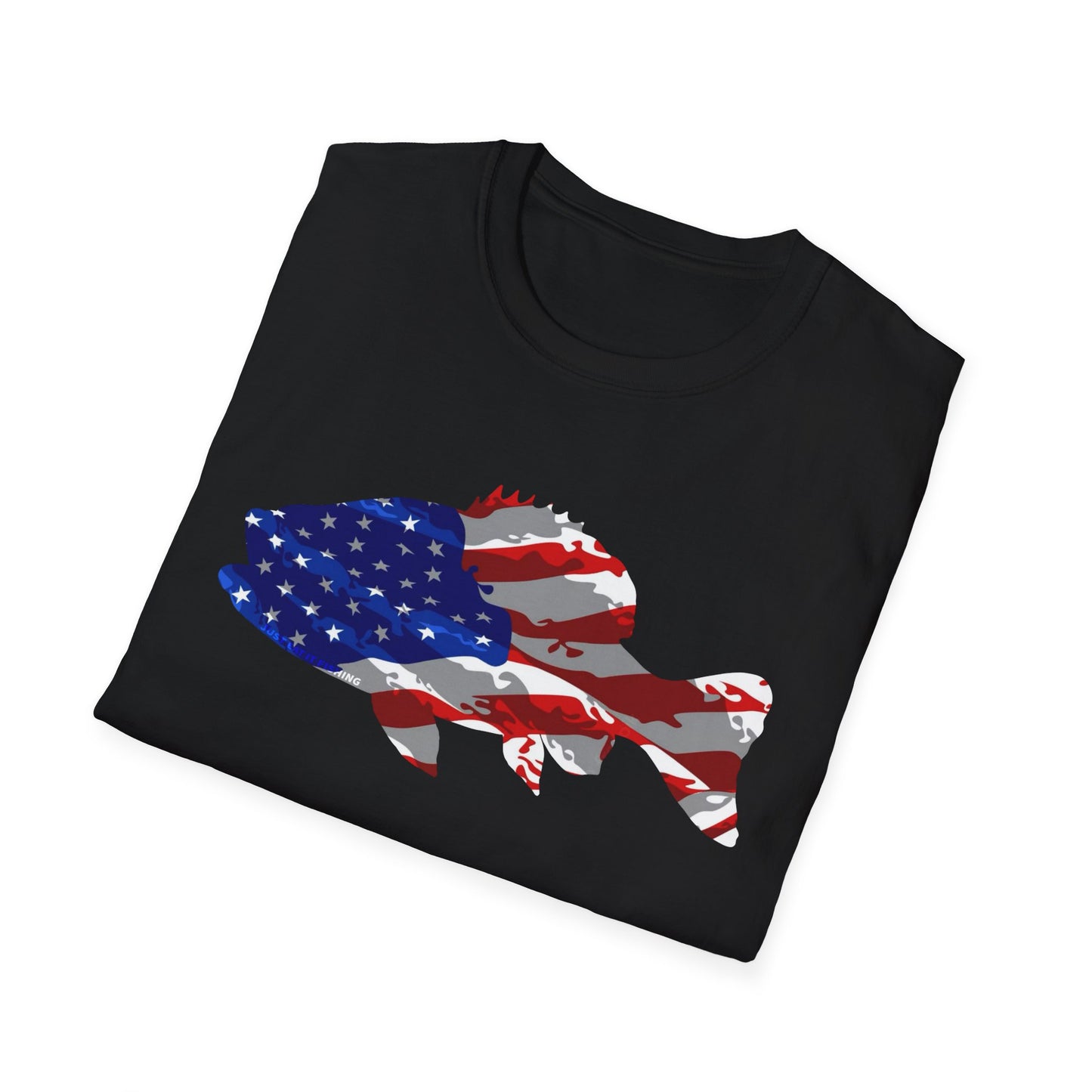 Unisex American Camo Bass Tee