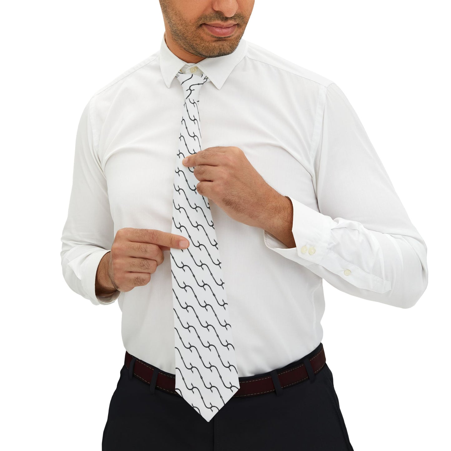 Fish Hook Necktie
